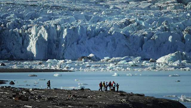 A new island appeared on the site of the glacier