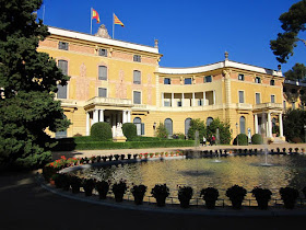 Pedralbes palace in Barcelona