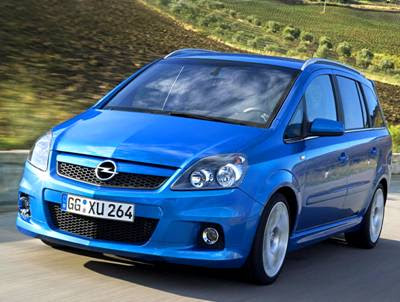 opel zafira 2009