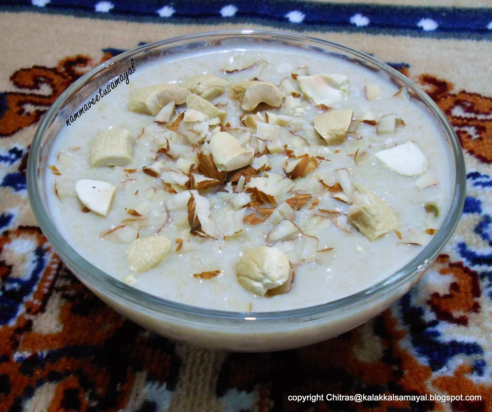 Thinai Paal Payasam 2 [ Foxtail millet Payasam 2 ]