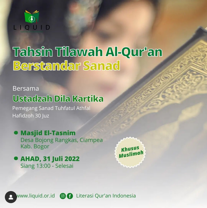 Tahsin Tilawah Al-Quran Berstandar Sanad