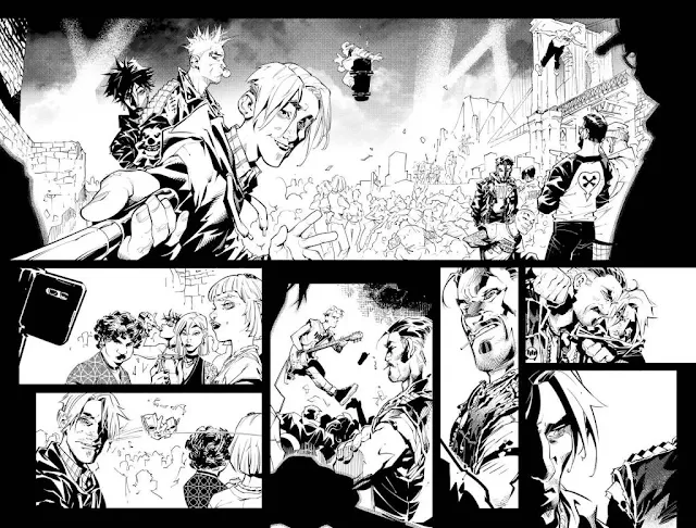 Primer avance del cómic Punchline: The Gotham Game