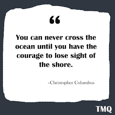 10 famous quotes motivational- you can never cross the ocean