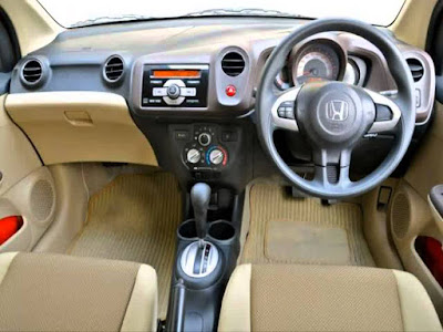 Interior Mobil Honda Brio, interior mobil Brio