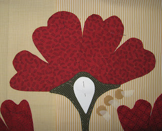 flower for Bramble Blooms quilt-along