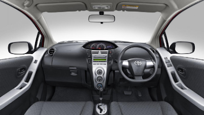 interior yaris generasi pertama 