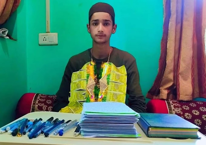 13-year old boy from Kulgam writes Quran by hand in 5 months
