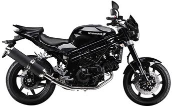 MOTORCYCLE HYOSUNG GT650 FI-SPORT 2011