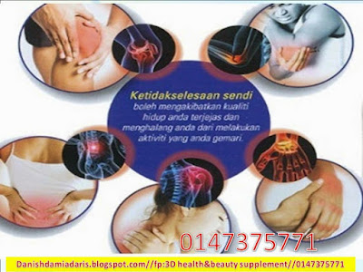 3D health beauty supplement: RAWAT DAN CEGAH SAKIT SENDI 