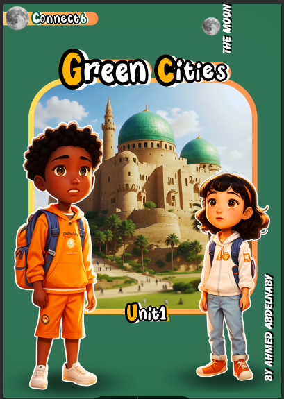 مذكرة انجليزي للصف السادس الابتدائى الترم الاول المنهج الجديد 2024 pdf اعداد مستر/احمد عبدالنبي (الوحدة الاولى)