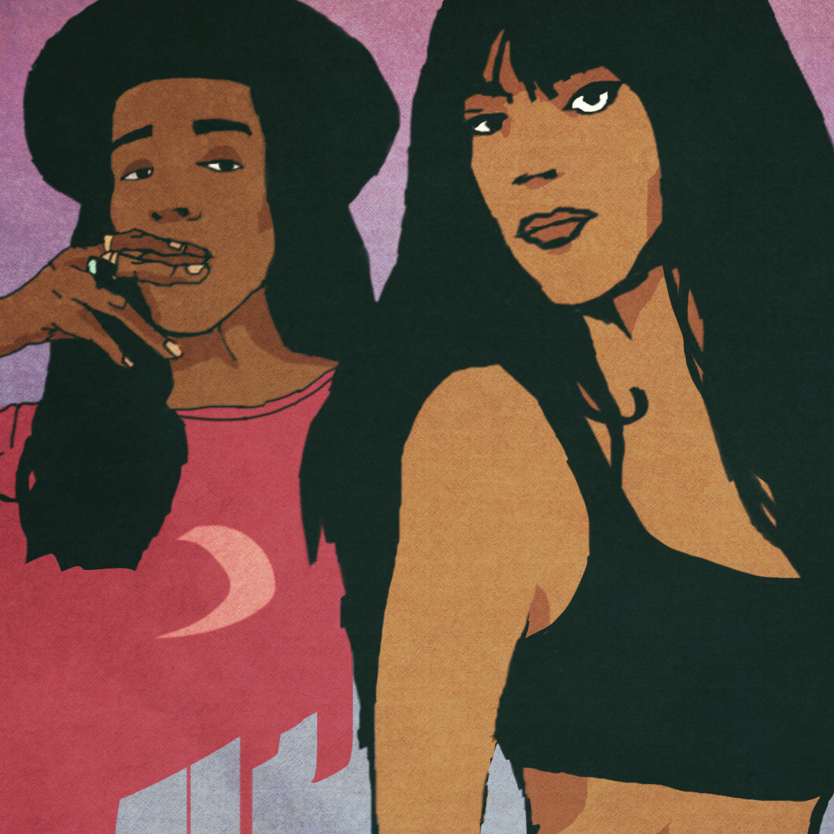 Kwamie Liv e Angel Haze estão juntas na sensual ‘Pleasure This Pain’