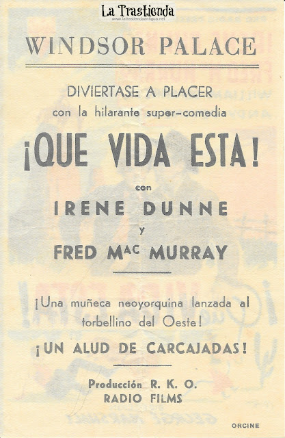 ¡Que Vida Esta! - Programa de Cine - Irene Dunne - Fred MacMurray