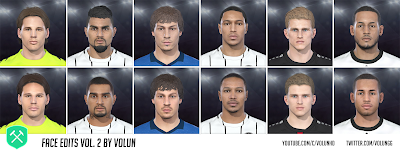 PES 2018 Faces Vol.2 by Volun 