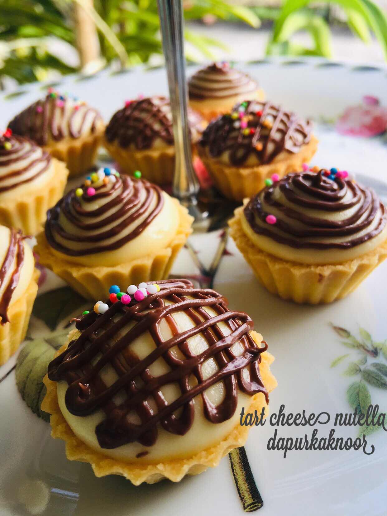 Tart Cheese Nutella Buncit Dapur Kak Noor