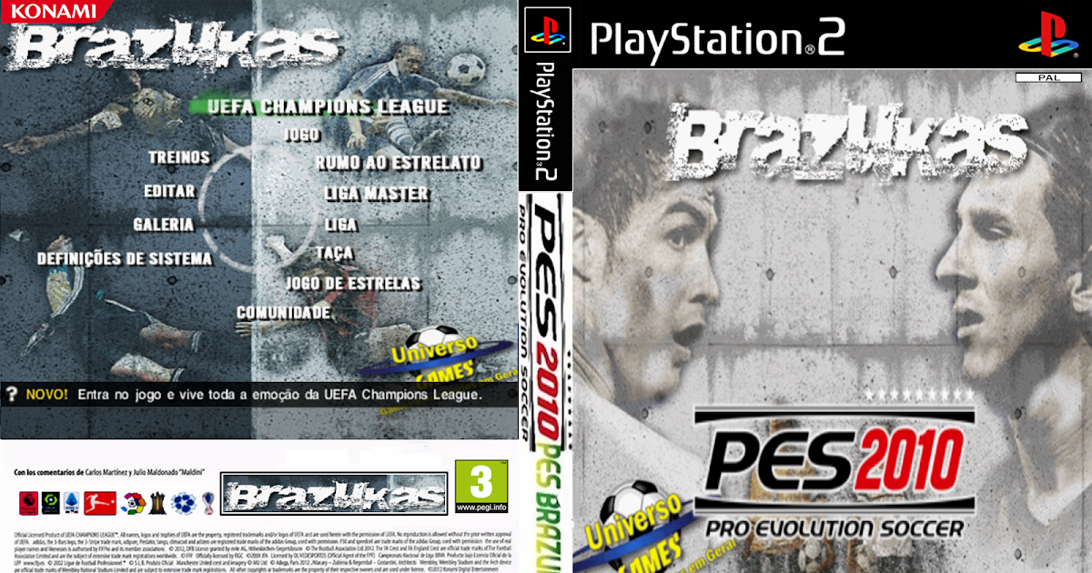 PES 2012: Brazukas 3.0 (PS2) Amistosos #29 Novara x Roda JC Kerkrade 