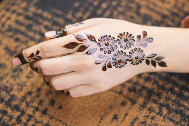 Back Hand Mehndi Designs