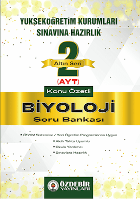 Özdebir Altın Seri AYT Biyoloji Soru Bankası PDF