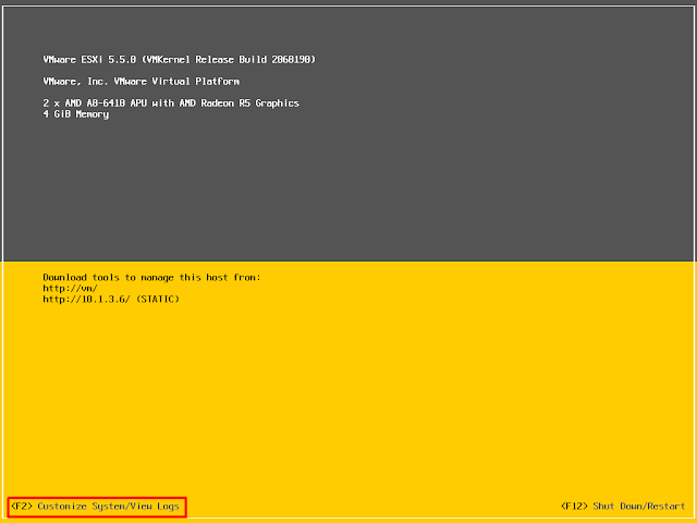 vmware esxi 5.5