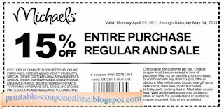 Free Printable Michaels Coupons