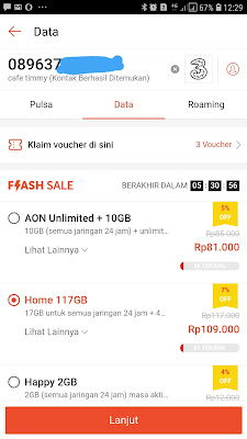 beli paket tri home 117 GB