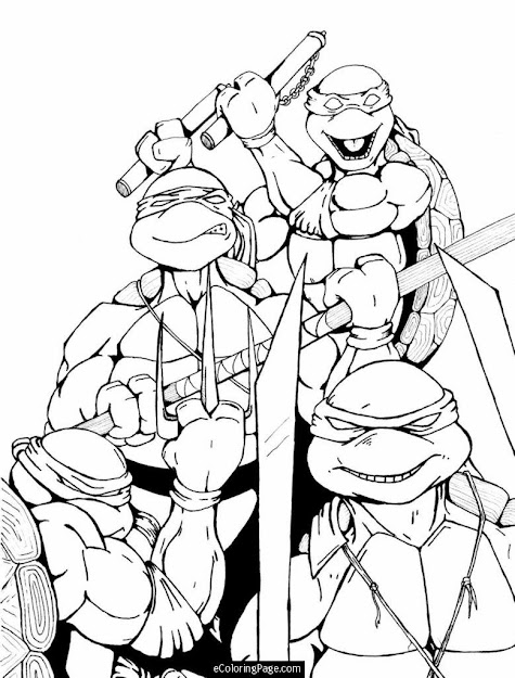Tmnt Coloring Pages Printable  Teenage Mutant Ninja Turtles Coloring Page  For Kids Printable  Ninja
