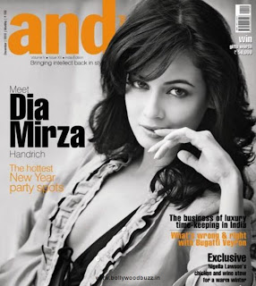 Dia Mirza on Andpersand Magazine Dec 2010