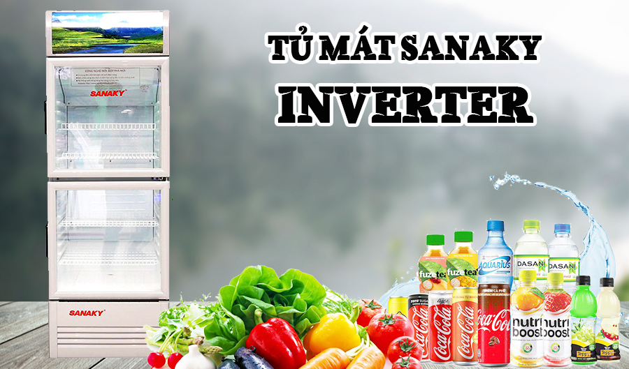 Tủ mát Sanaky 250 lít VH258W3L Tủ mát Sanaky 250 lít VH258W3L