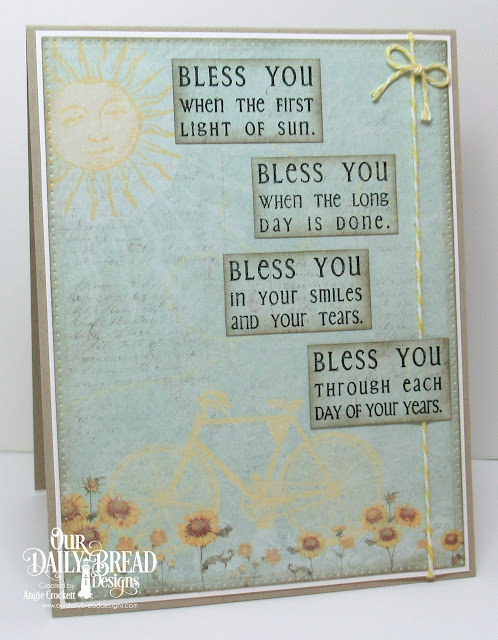 ODBD Bookmarks-Prayers, ODBD Custom Pierced Rectangles Dies, Card Designer Angie Crockett