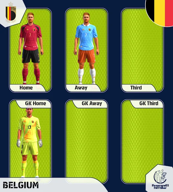 PES 2013 Belgium 2024 Kits