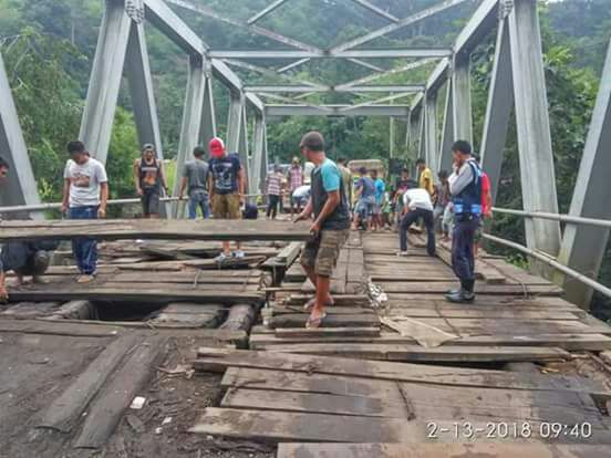 Jembatan Endikat Ditutup,Dibangun Usai Lebaran