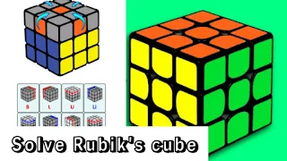 Easiest way to solve Rubik's cube