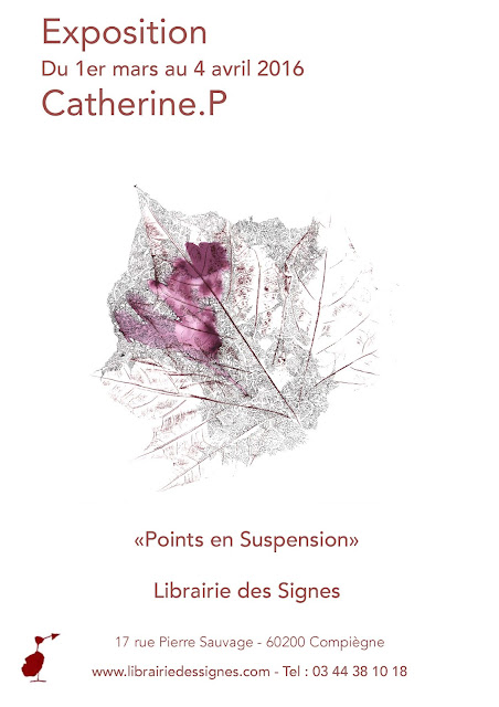 Exposition Catherine P à la librairie des Signes