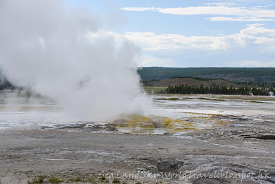 黃石國家公園, yellowstone national park, Clepsydra Geyser