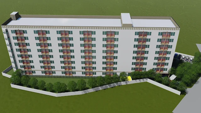 gambar lingkungan apartemen