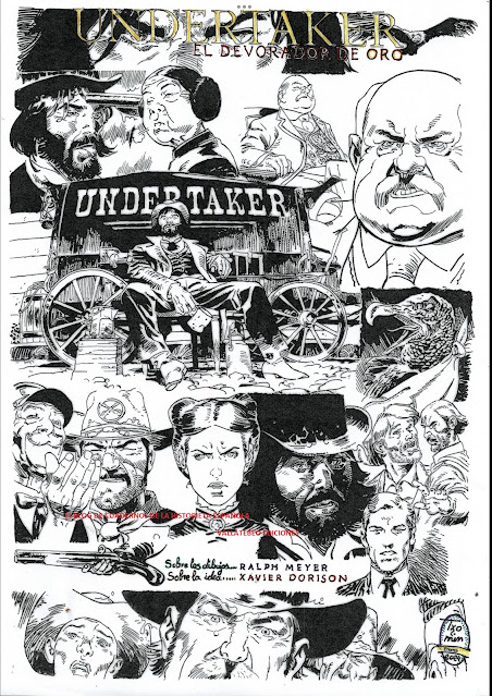 Undertaker. Dibujo homenaje de Txomín Vicente