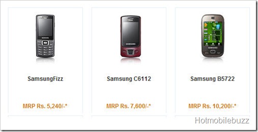 Dual sim Samsung mobile phones