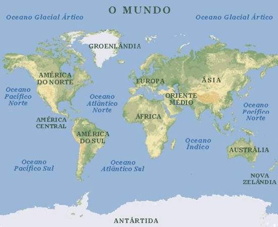 mapa del mundo. mapa mundi mudo