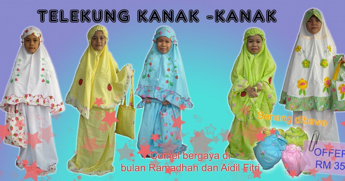 muslim kidz world Telekung  Comel Kanak kanak 