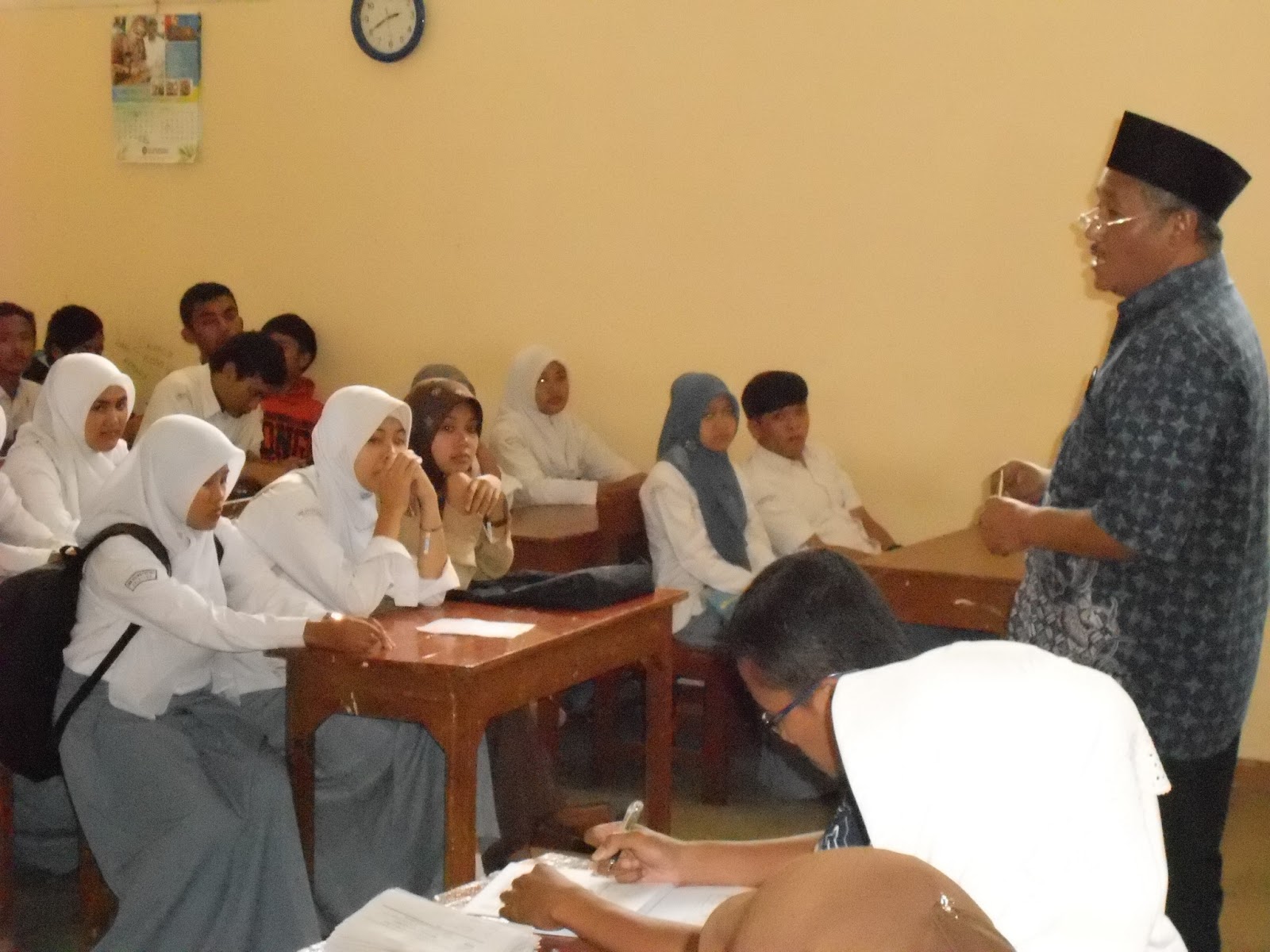 Kelulusan siswa siswi SMK Sultan Fattah diumumkan Ada 26 Siswa kelas XII Akuntansi dan XII Pemasaran berkumpul dalam satu ruangan