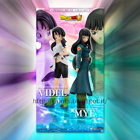 Videl e Mye per la linea High Grade Real Figure Girls della Bandai