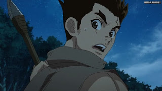 ドクターストーンアニメ 1期3話 大木大樹 Oki Taiju CV.古川慎 Dr. STONE Episode 3