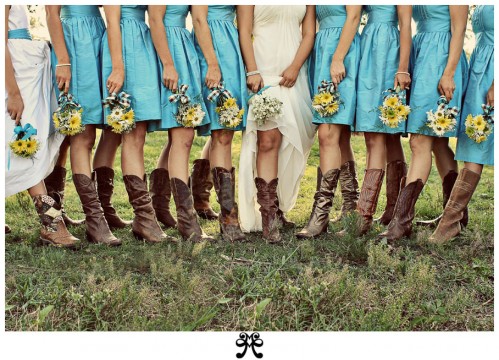 If you are planning a YEEHAWWW kind of wedding Cowboy boots are a must have