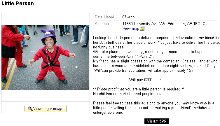 April 2011 You Suck at Kijiji  Funniest Best Worst and 