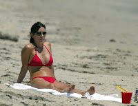 Courteney Cox In A Bikini