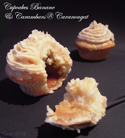 cupcakes banane caranougat carambar