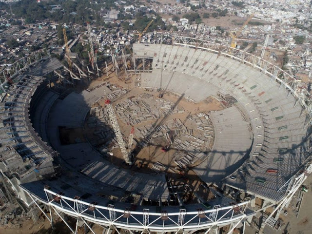 World's largest cricket stadium getting built in Ahmedabad