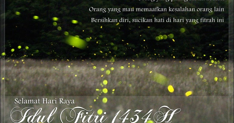 Desain Kartu Ucapan Idul Fitri 1434H Dengan Photoshop 