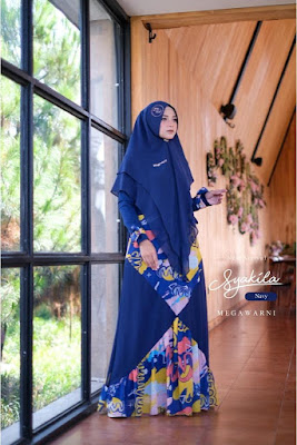 Baju Muslim Terbaru Syakila series Megawarni