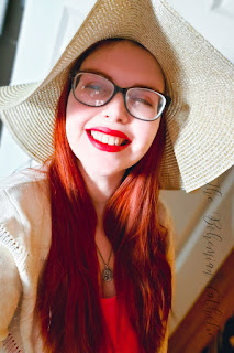 bohemian catholic redhead glasses hat intro introduction