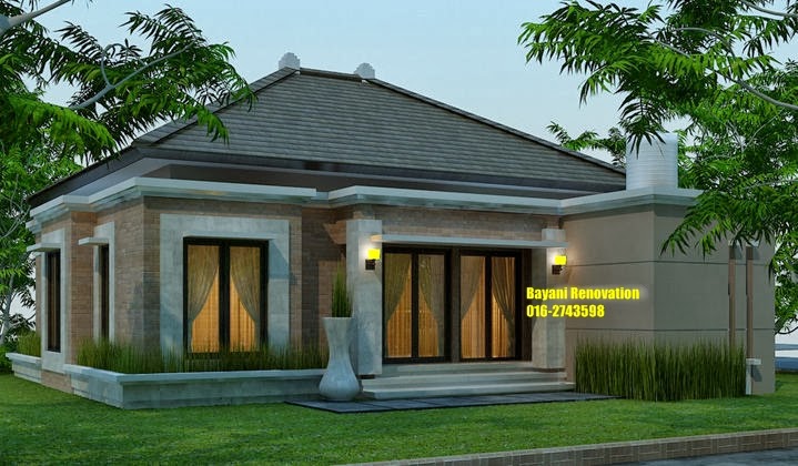  Desain  Rumah  Moden Satu  Lantai  Bayani Home Renovation